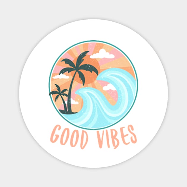 Good Vibes Magnet by rianfee